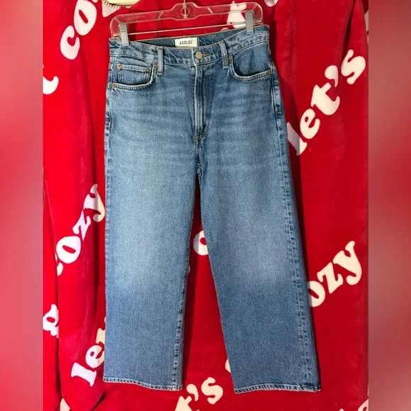 Agolde Women's Harper Crop in Moore Size 27 - Picture 3 of 10